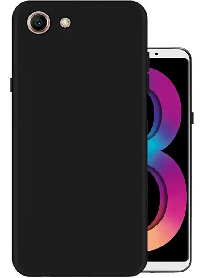 Protective Cover  For Oppo A83 old , Slim Fit Soft Back TPU Case Flexible Silicone Cover Compatible For Oppo A83 old - Black